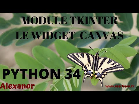 Programmation Python #34 - widget canvas de tkinter
