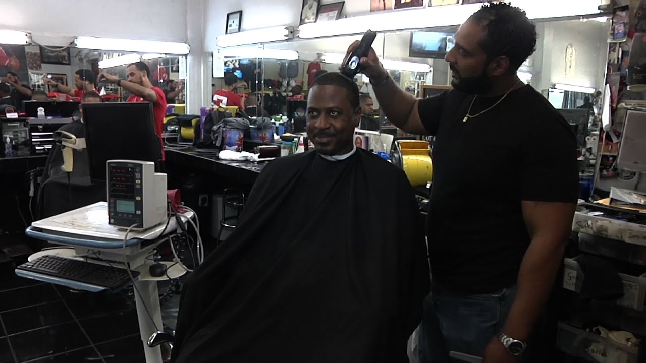 Barber Study Trims Black Men's Blood Pressure - YouTube