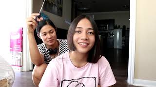 haircut bob sister