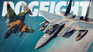 F-4 Phantom Vs F-15 Eagle DOGFIGHT | Digital Combat Simulator | DCS |