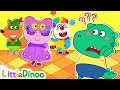 Grab your costume, it&#39;s Party Time!🎉 | Educational Kids Stories | Little Dinoo Official Channel