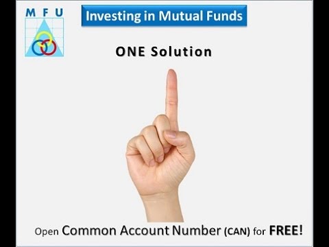 COMMON ACCOUNT NUMBER ( E- Can Mutual Fund Utility )