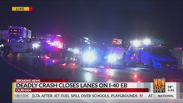 1 dead in wrong-way crash on I-40 east in Durham, police say
