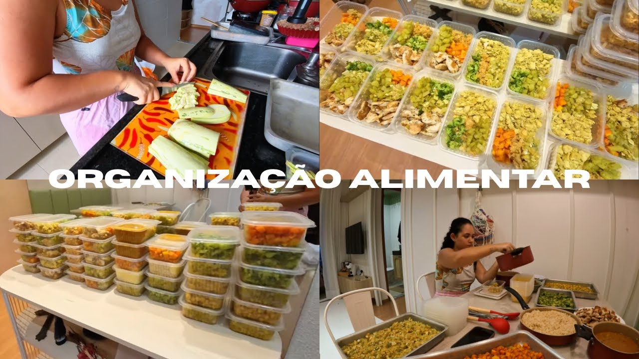 Vlog: preparando as marmitas da semana