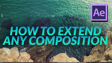 How to extend a composition in Adobe After Effects