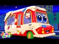 Wheels On The Bus Halloween Song &amp; Nursery Rhyme for Children