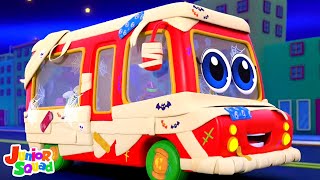 Wheels On The Bus Halloween Song & Nursery Rhyme for Children