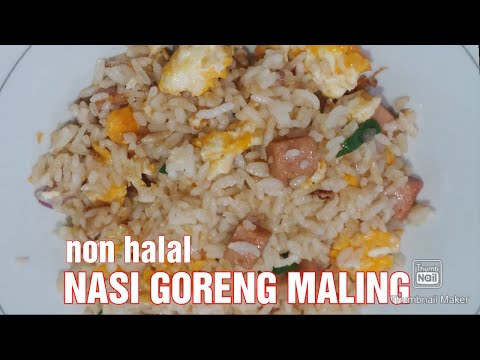 Resep Nasi Goreng Ham Babi