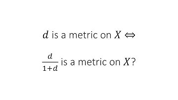 Equivalent Metrics on the Same Set | Differential Geometry
