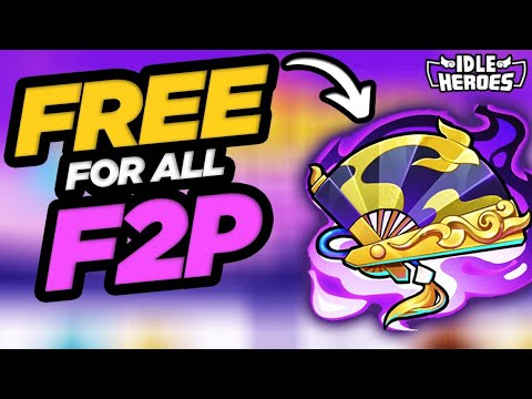 Idle Heroes - FREE Gilded Purple Fan for ALL!!!