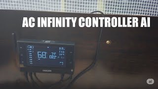 AC infinity controller AI + review for a greenhouse grow. Almost perfect but missing a huge option.