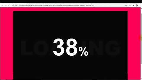 Number Counter Preloader Using Html CSS & Javascript