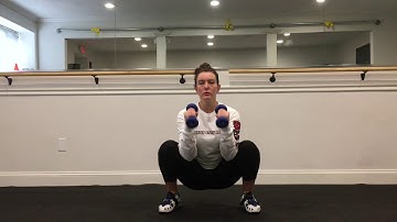 Deep Squat DB Hammer Curls