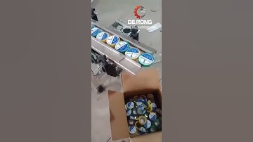 Testing video of automatic PVC electric tape sleeve shrink packaging machine