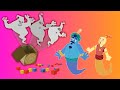 Aladdin and the Magic Lamp - The city is in DANGER because of GHOSTS - Fairy Tales stories for kids