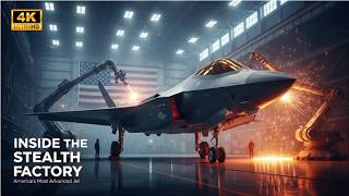 $100 Million Stealth Fighter Jets Are Built | Inside America’s Mega Factory 🇺🇸