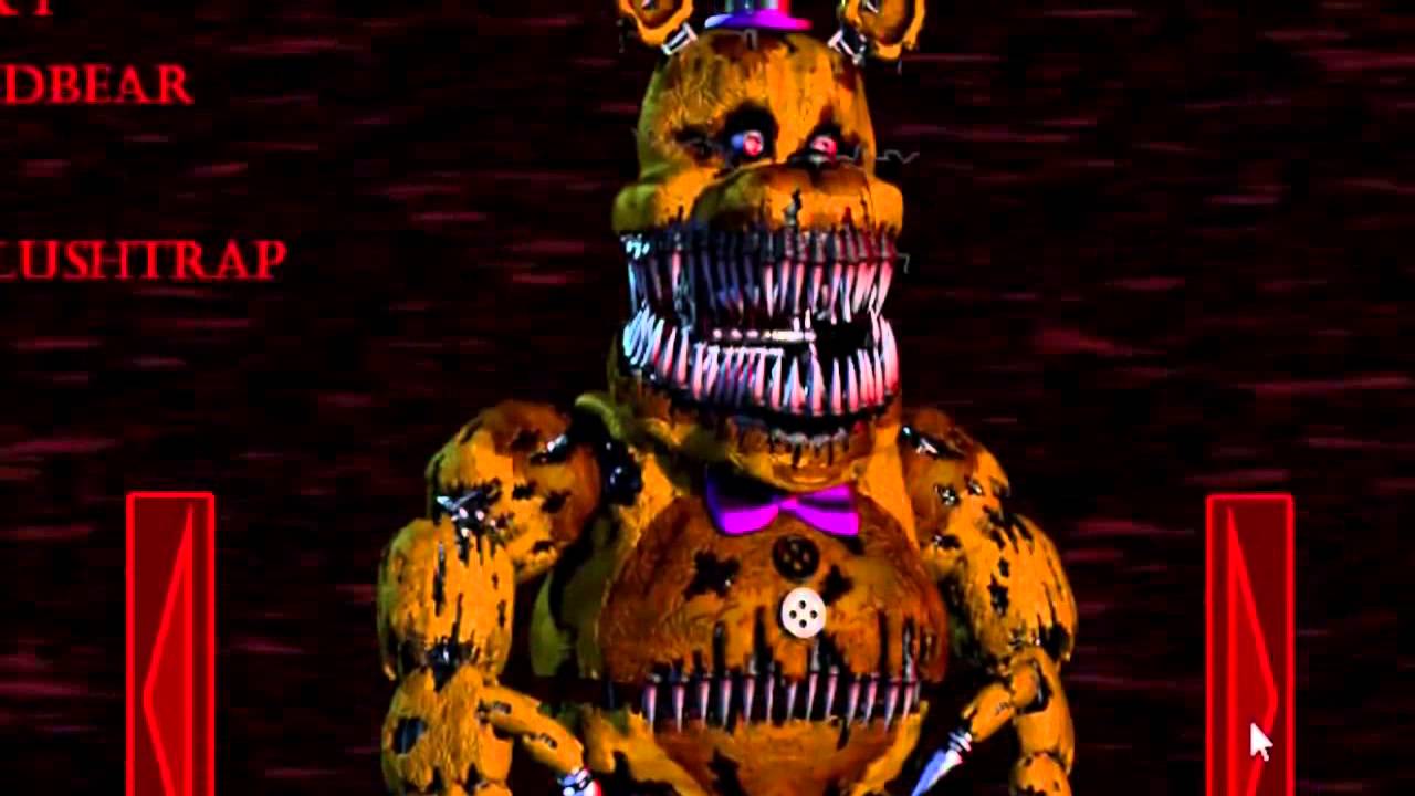 Five Nights At Freddys 4 Animatronics Youtube