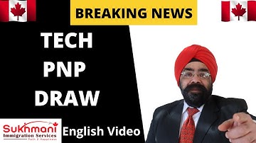 BREAKING NEWS ANOTHER BC PNP DRAW OF 2022 --This is TECH Draw|| English Video|| Canada Immigration||