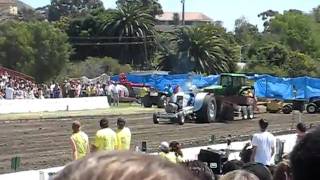 Cal Poly tractor pull 09'