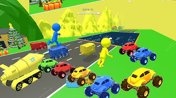 Shape Shifting Gameplay || shifting transform race offline game||shape shifting funny race gameplay