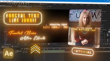 How to Make Viral Fractal Text Effect Like Juraij Editzz in After Effects