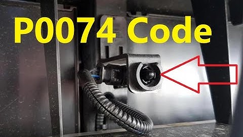 Causes and Fixes P0074 Code: Ambient Air Temperature Sensor Circuit Intermittent