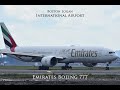Emirates boeing 777er sequence 4k