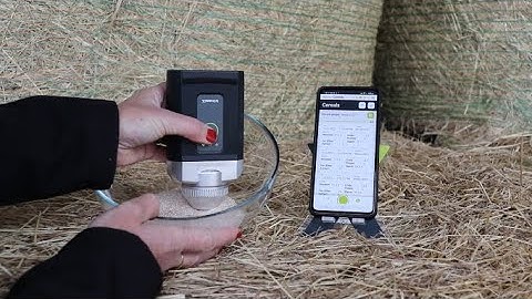 Tutorial: trinamiX Mobile NIR Spectroscopy Solution for Feed Analysis