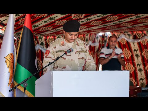 كلمة الفريق أول ركن صدام حفتر نائب القائد العام للقوات المسلحة خلال لقائه مشايخ امساعد