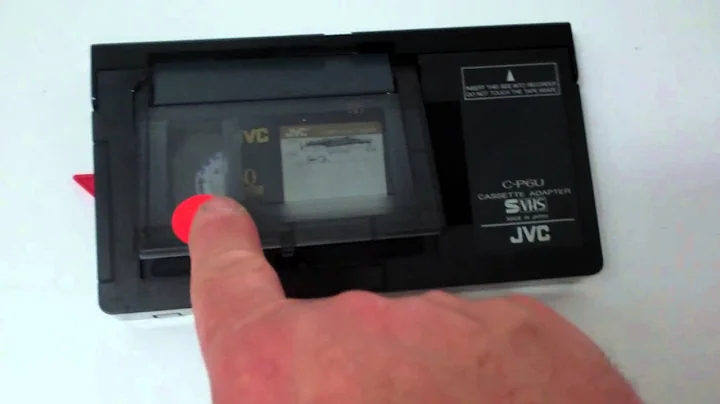 JVC VHS-C to VHS Adapter