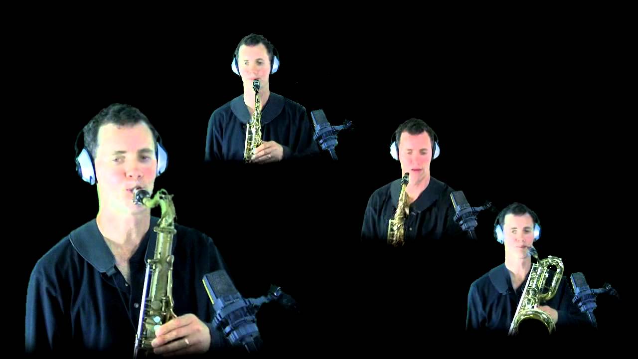 Wade in the Water - sax quartet