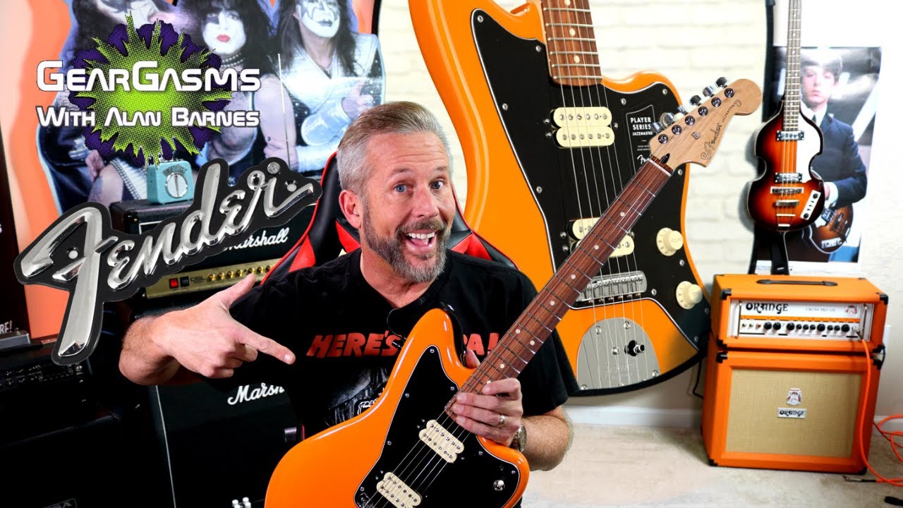 Fender Players Series JazzMaster- NEW COLOR- CAPRI ORANGE!! Demo/Review!!!