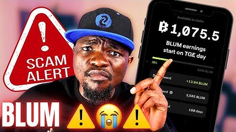 Blum has SCAMMED us all 🥹 - I discovered their Strategy