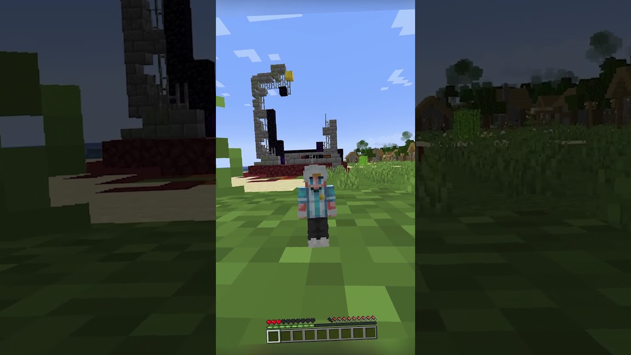 Minecraft, But You Control My Body! ... #shorts #minecraft
