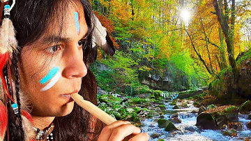 Nature Sounds and Native American Flute - Peaceful Music, Background Music, Instrumental Music