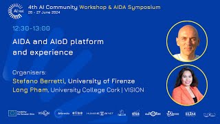 Day 2 | AIDA Symposium 2024: AIDA and AIoD platform and experience