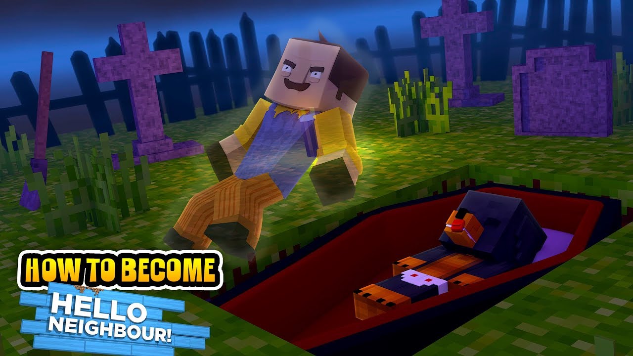 HOW TO BECOME THE HELLO NEIGHBOR IN MINECRAFT - Modded gameplay - YouTube