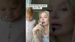 Information Interviewing my 872 day old #short #shortsfeed #funny #comedy #interview Guide