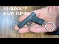 Alloy Empire 1:3 Scale Glock 17 Tiny Mini Automatic Gun Shell Eject #shorts