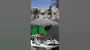 A sneaky peek at how animators create a Wallace & Gromit scene