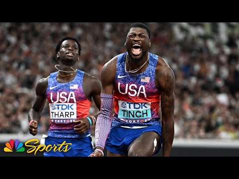 Cordell Tinch HITS THE NOS to scream past field for 110m hurdles World Title in Tokyo | NBC Sports
