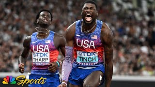 Cordell Tinch HITS THE NOS to scream past field for 110m hurdles world title in Tokyo | NBC Sports Net Worth