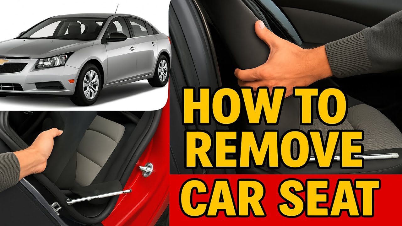 How to Remove Front Car Seat | Chevrolet Cruze 2011–2016 (Easy DIY Guide)