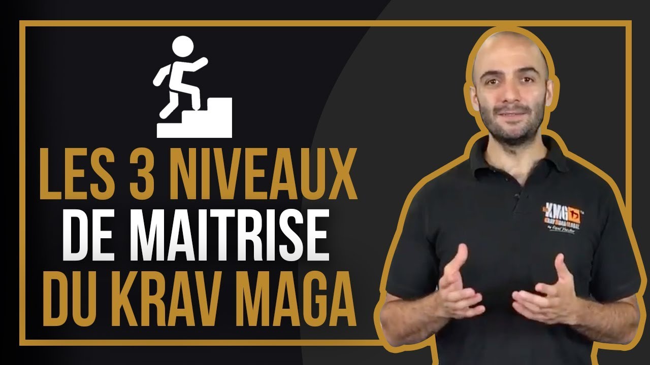 Les 3 niveaux de maitrise du krav maga - YouTube