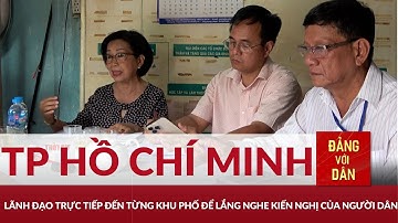 Dân vận khéo từ mô hình mỗi tuần một khu phố | Đảng với Dân