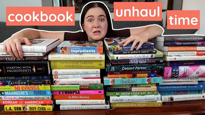 too many cookbooks! time to unhaul | decluttering my cookbook collection