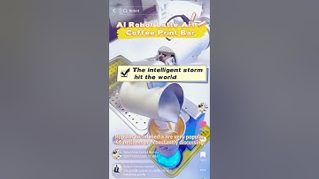 Fully automated robot coffee machine, 1:1 replica of real people, so cool#robot #coffee #robotanno