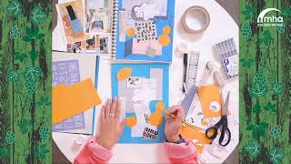 Craft on camera - How to make a Cubist collage