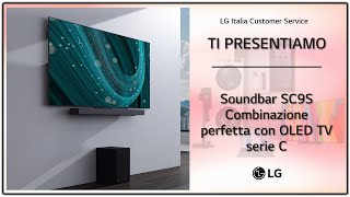 Soundbar LG | LG SC9S | La combinazione perfetta con OLED serie C Resimi