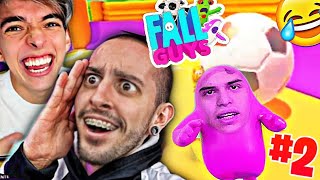 ROBLEIS,EL DEMENTE Y PEDRITO VM Juegan FALL GUYS Parte 2